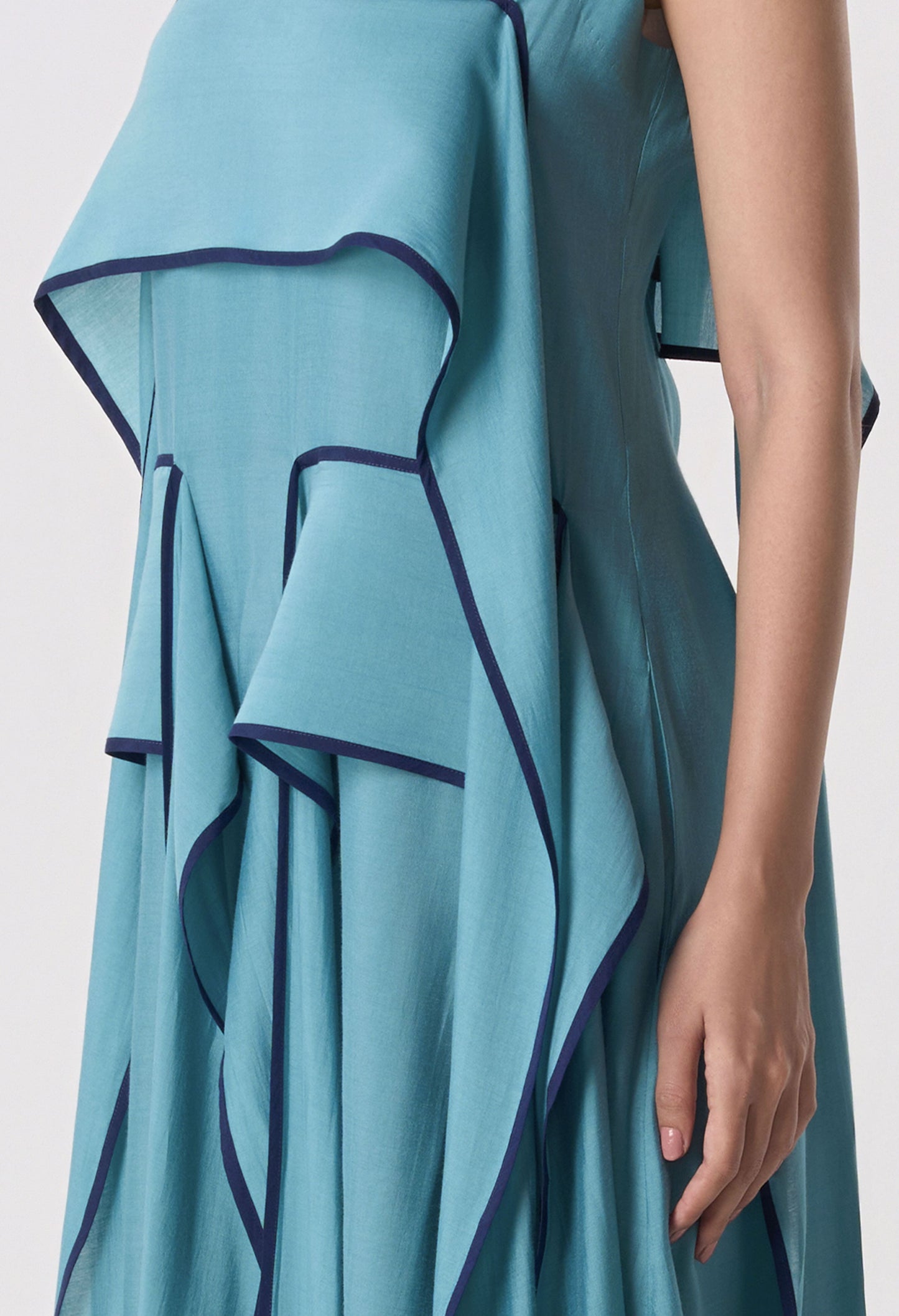 Cascading Outline Dress