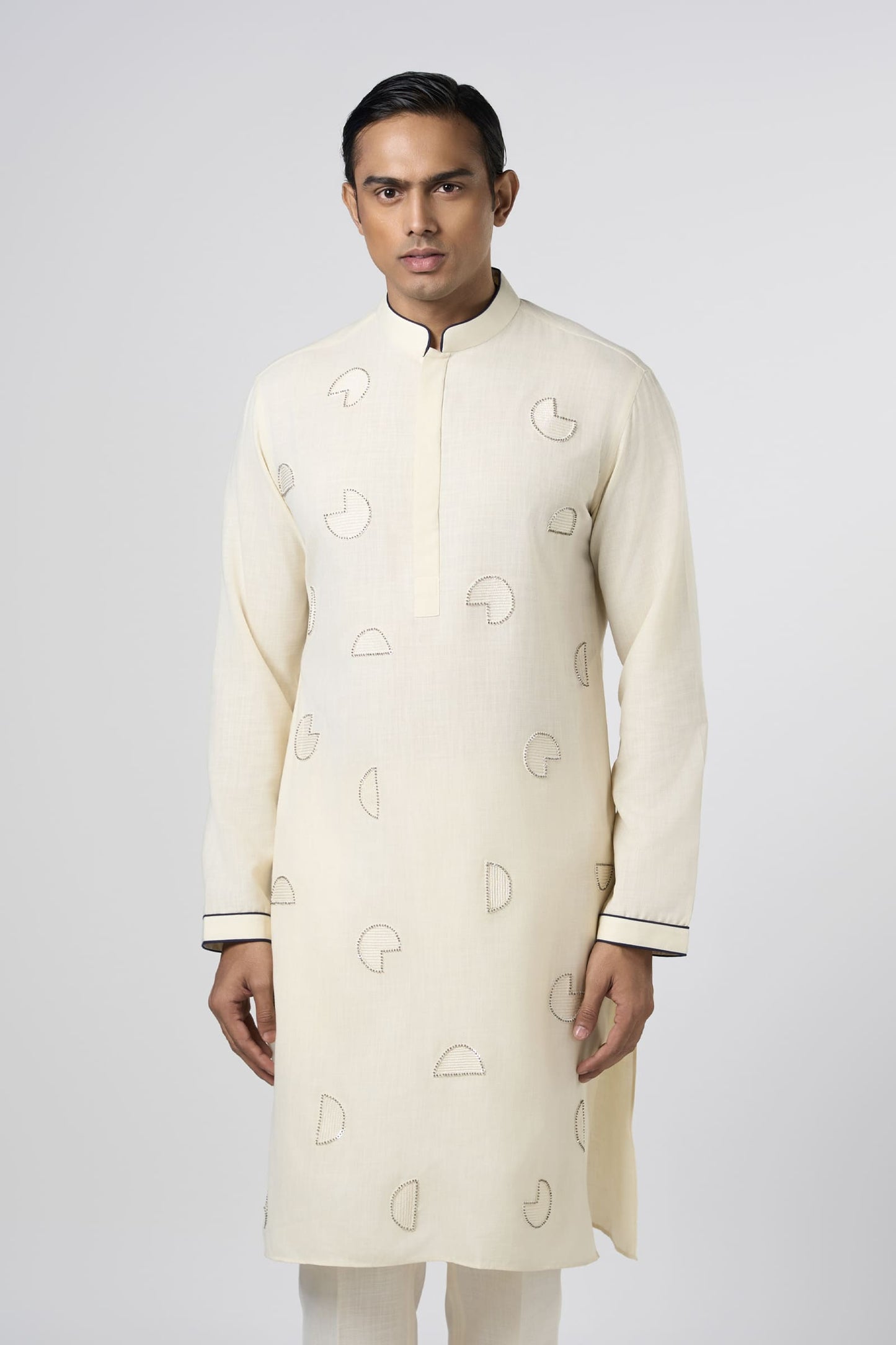 Circular Geo Abstract Kurta