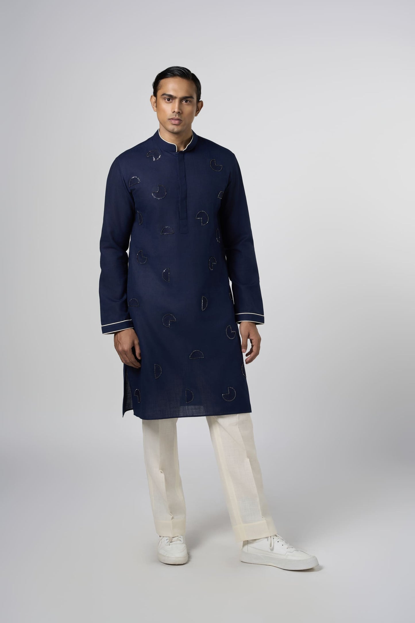 Circular Geo Abstract Kurta