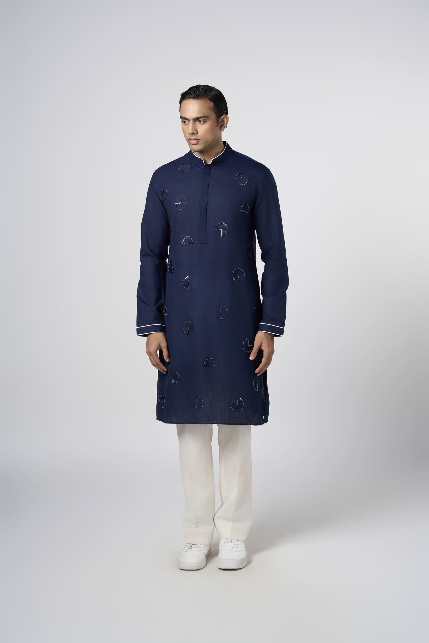 Circular Geo Abstract Kurta