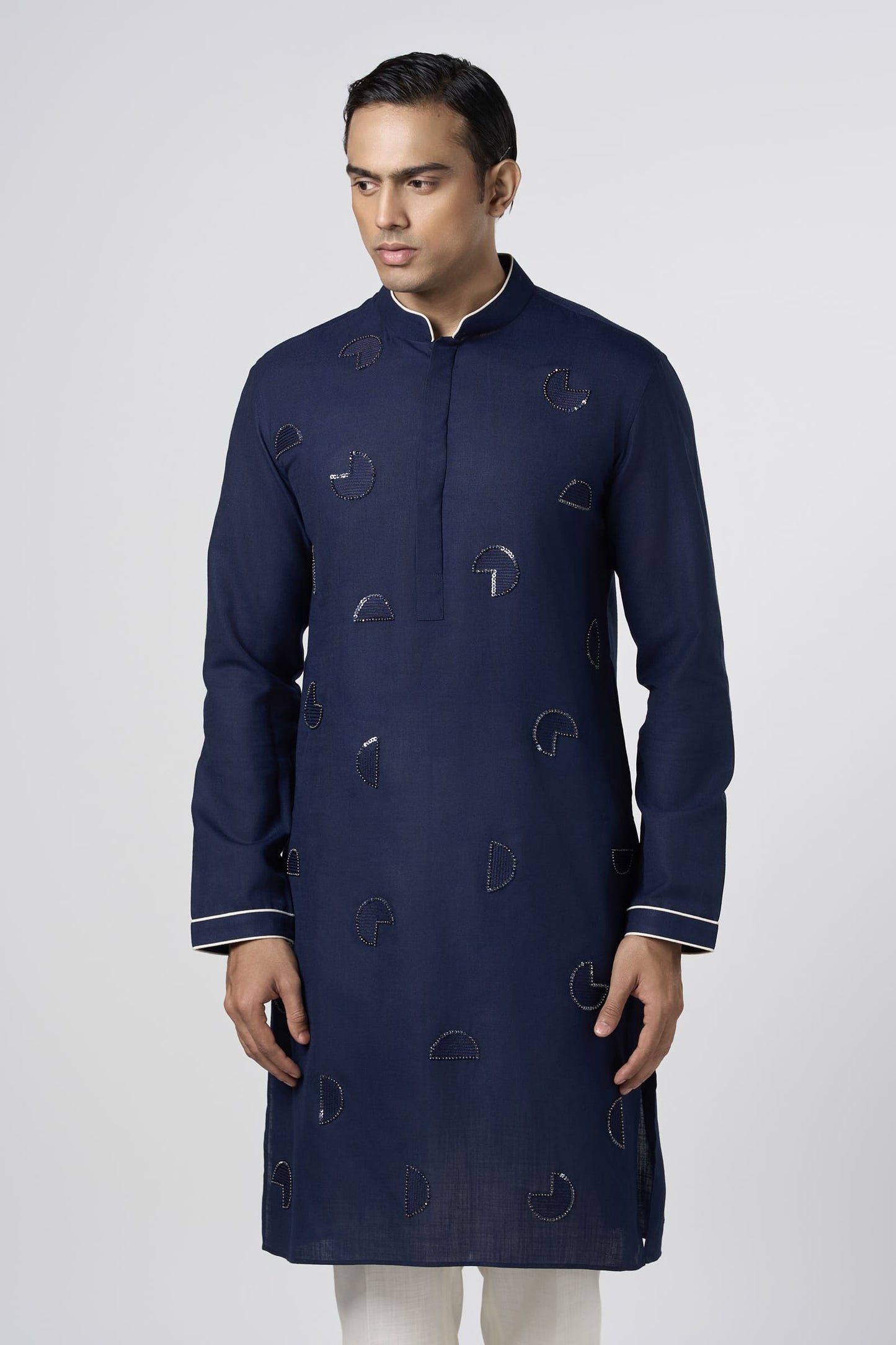 Circular Geo Abstract Kurta