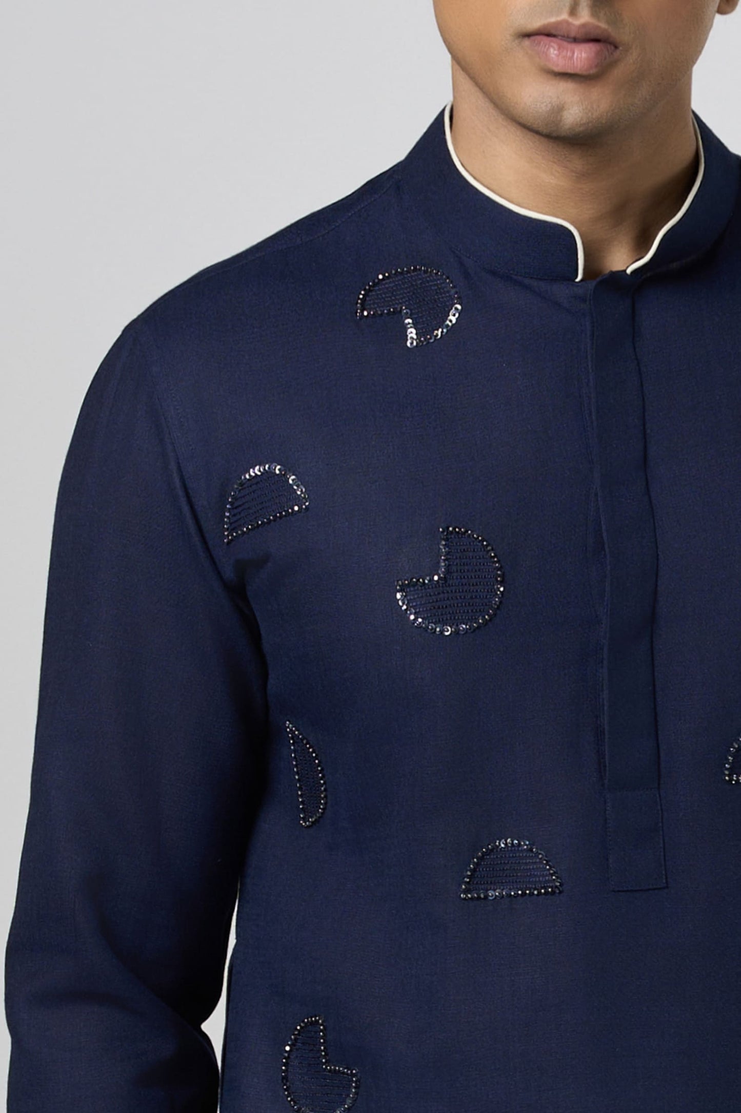 Circular Geo Abstract Kurta