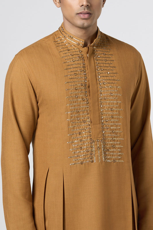 Citylight Kurta In Msutard