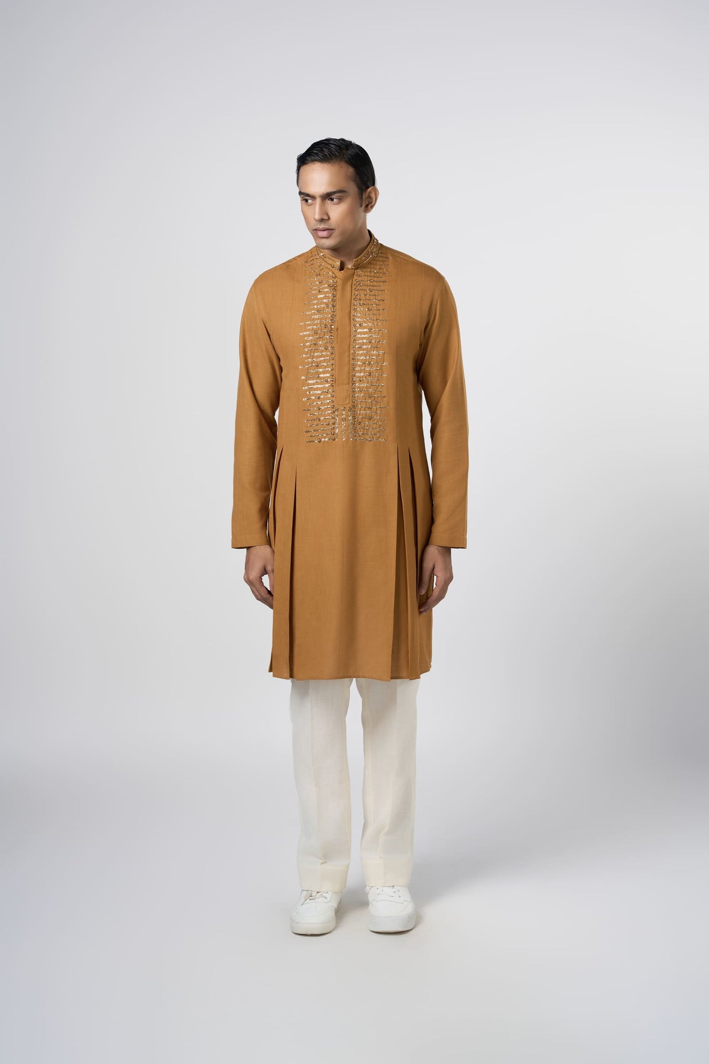 Citylight Kurta In Msutard