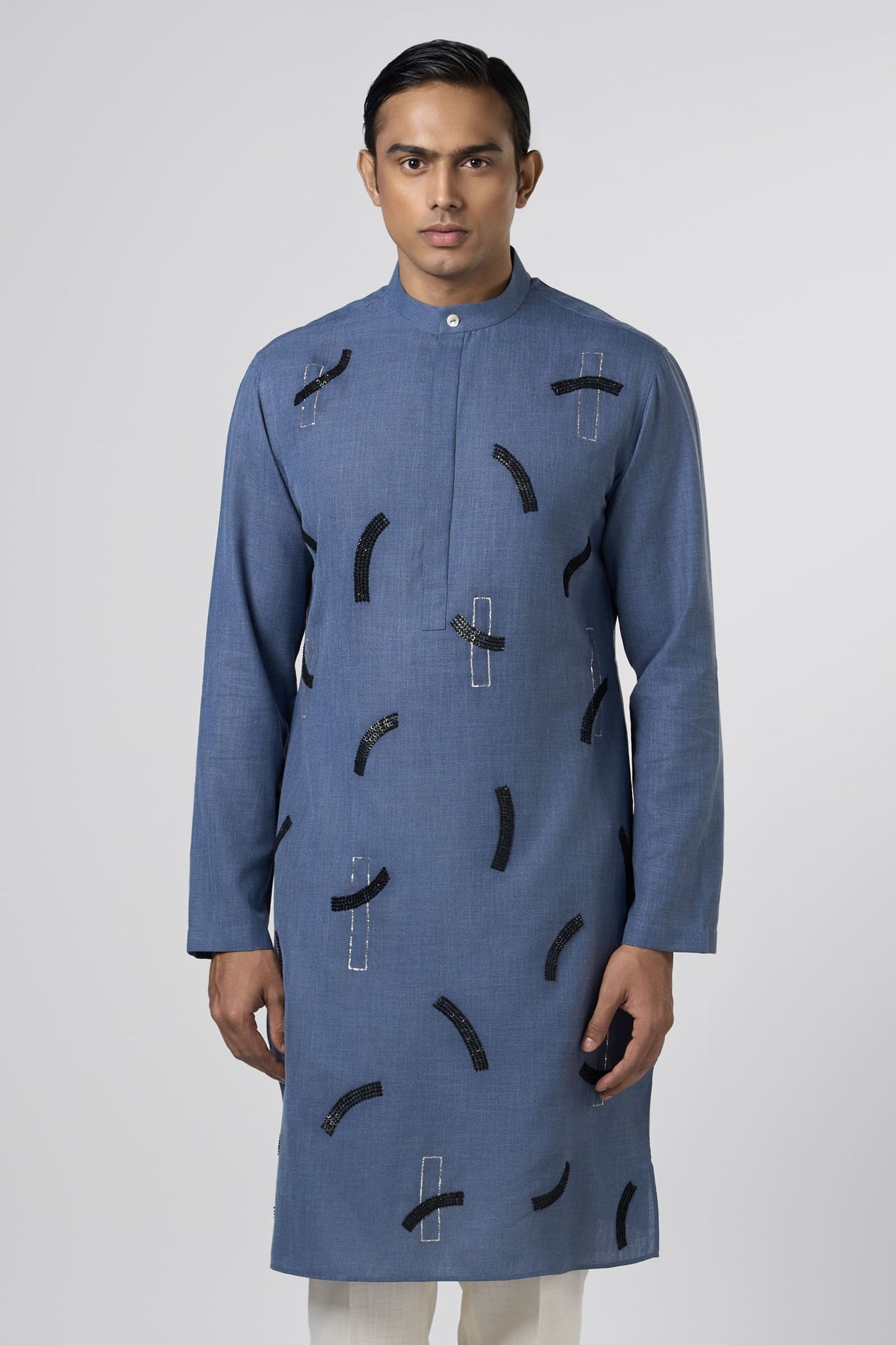 Stucco Embroidered Kurta