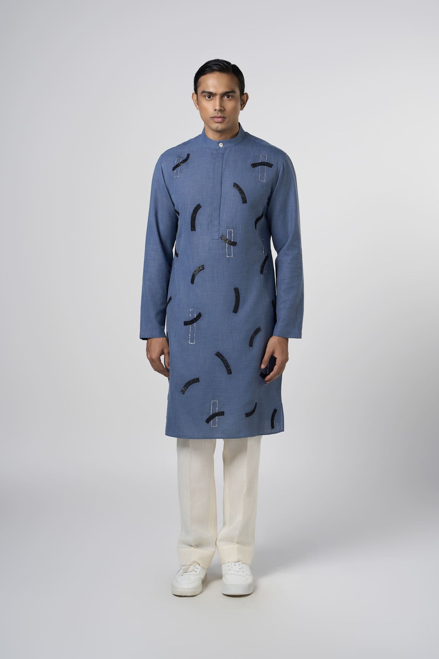 Stucco Embroidered Kurta