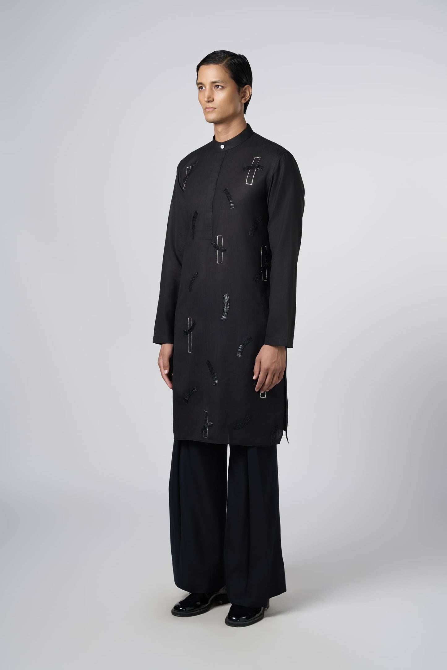 Stucco Embroidered Kurta