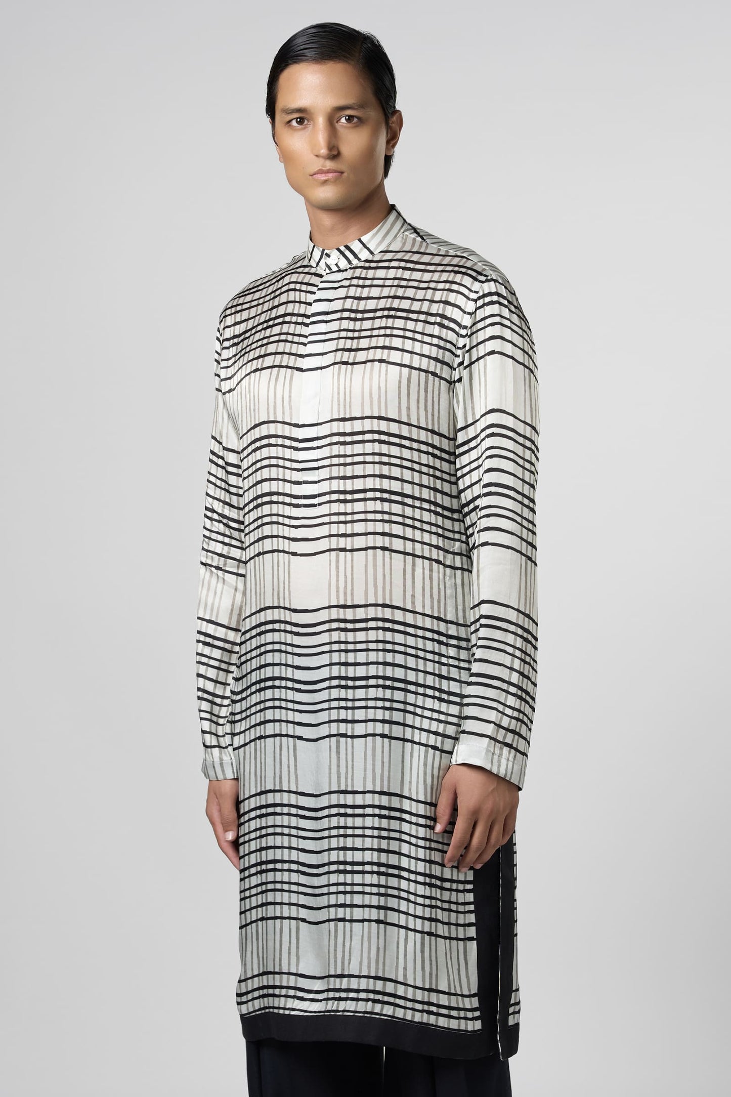 Urban Checkered Kurta