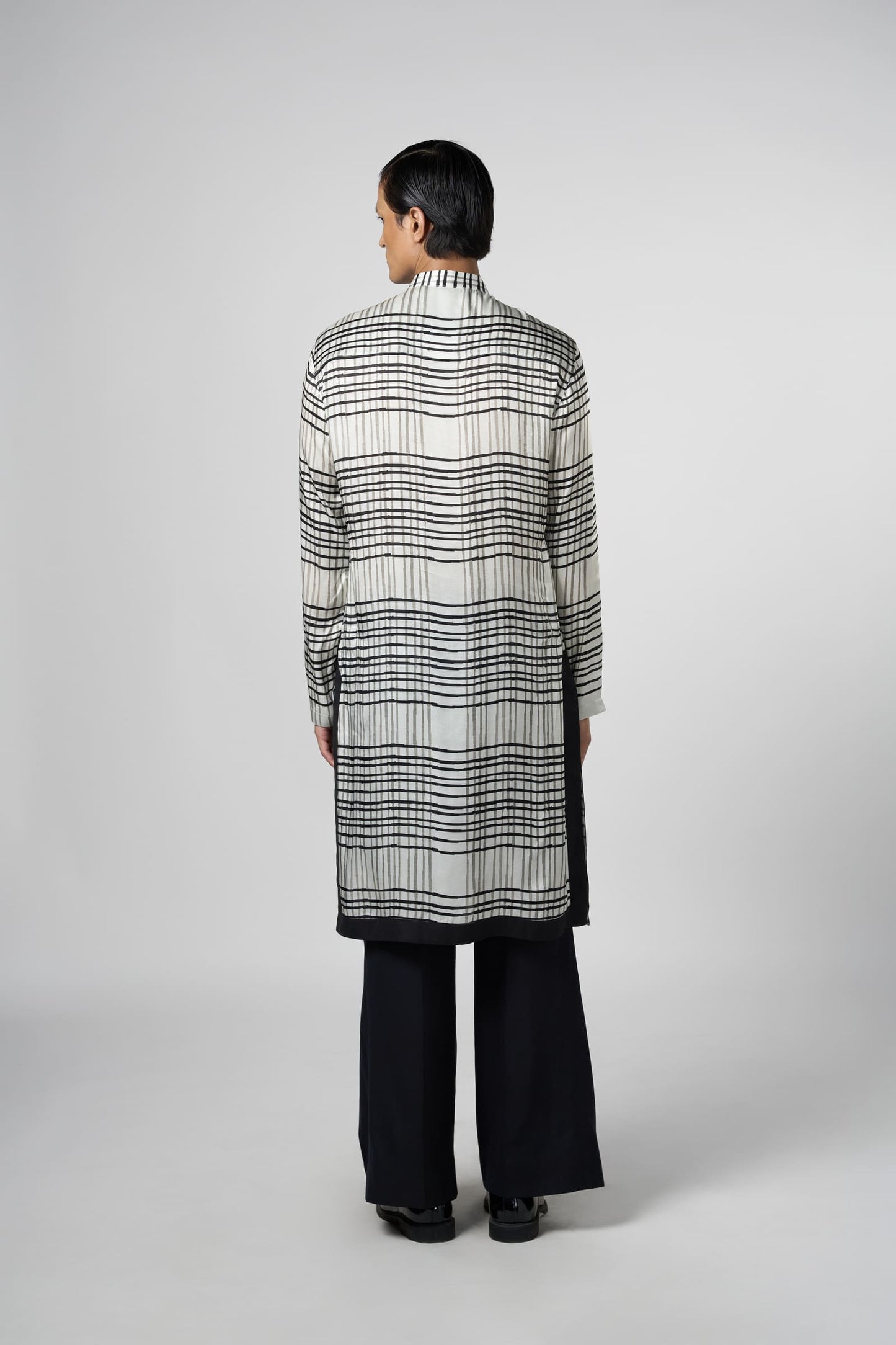 Urban Checkered Kurta