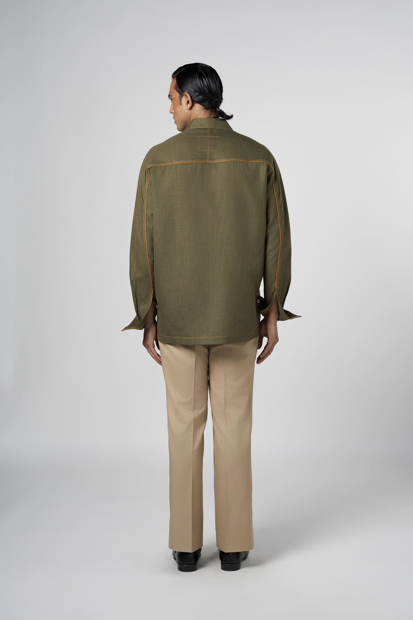 Olive Urban Patch Shirt