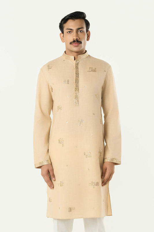 Alluro Kurta - Beige