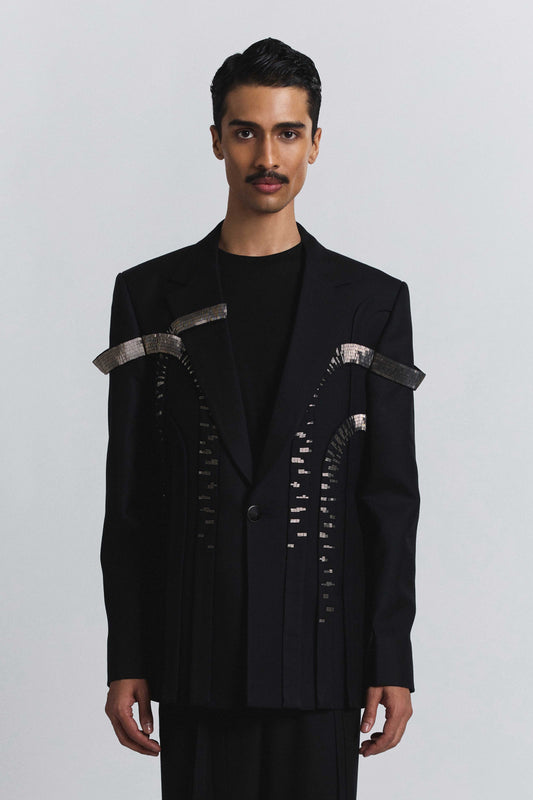 Arch Embroidered Blazer