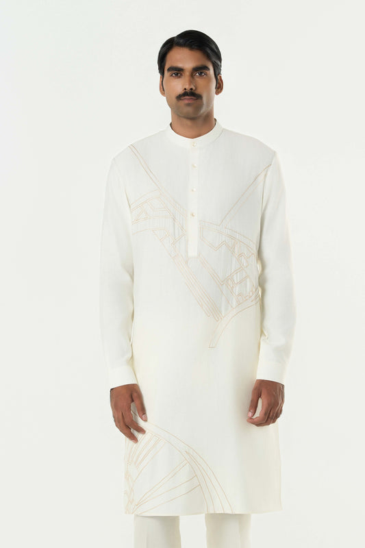 Avenue Kurta - Ivory