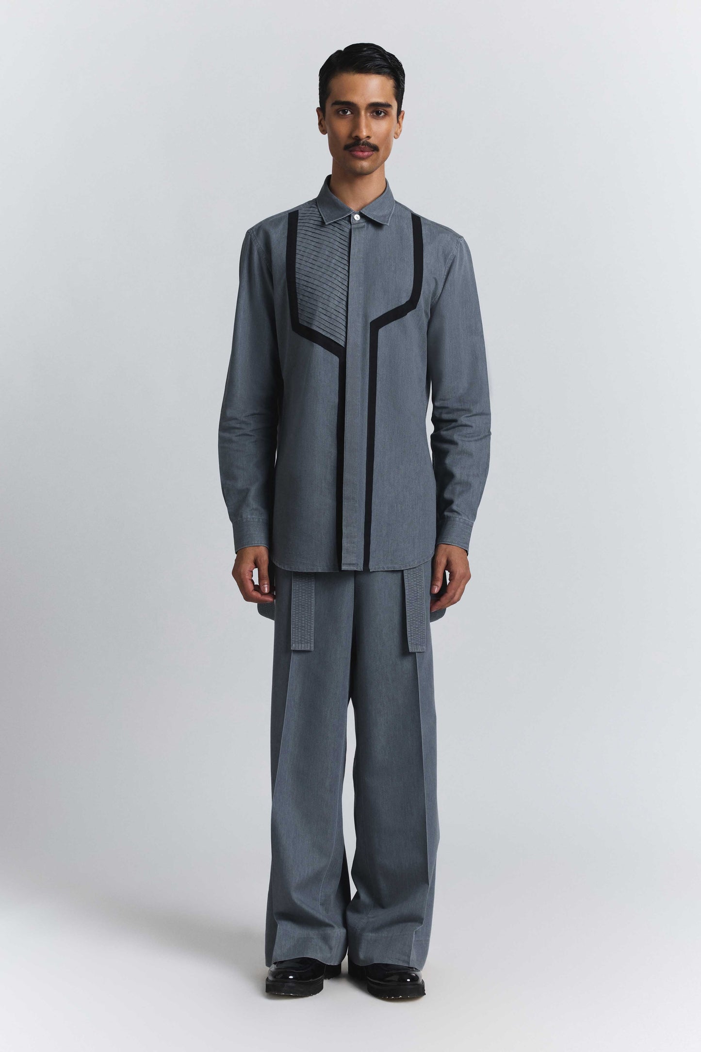 Circuit Pleat Shirt