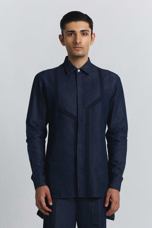Circuit Pleat Shirt
