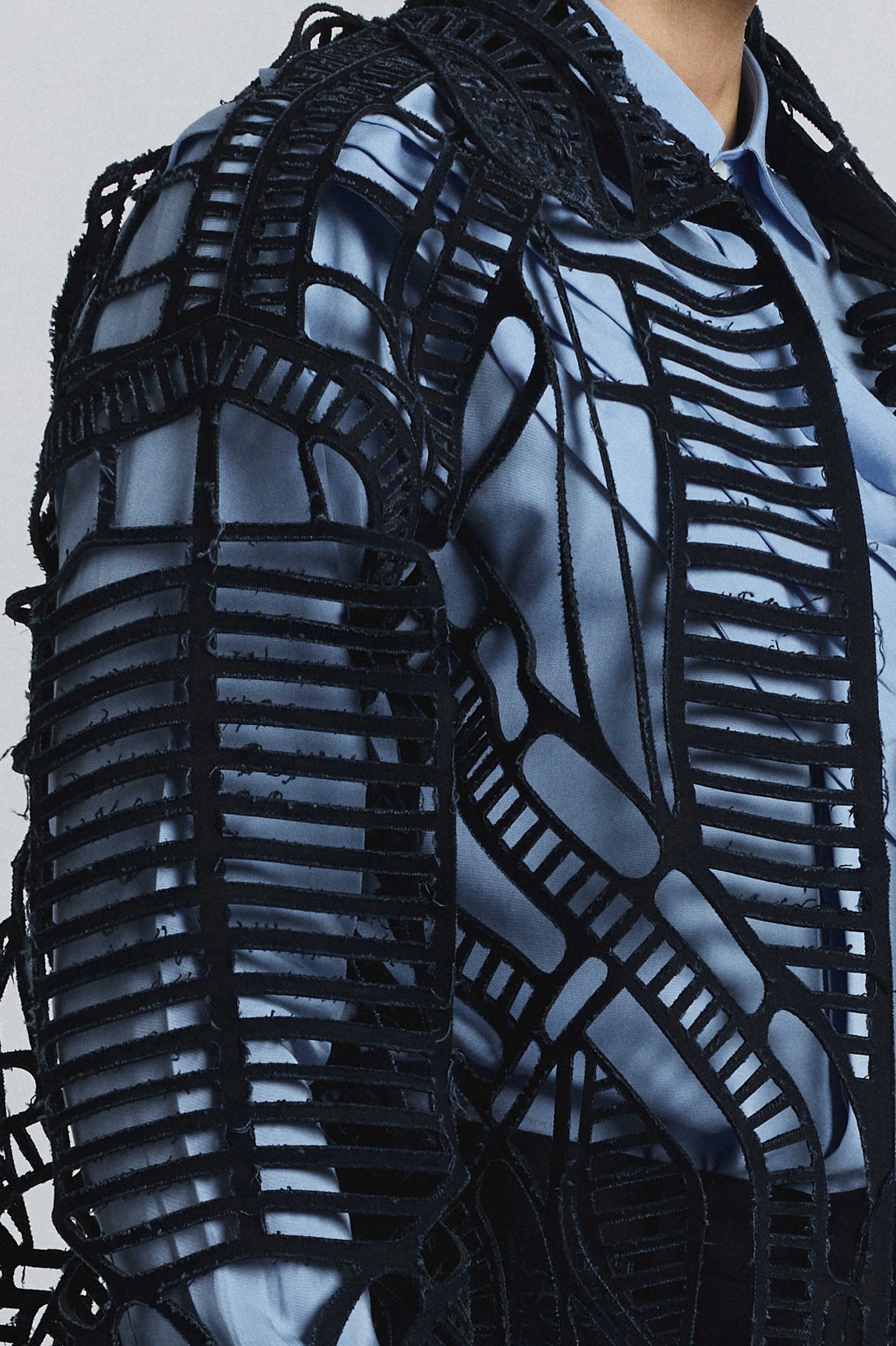 Circuitry Laser-Cut Jacket