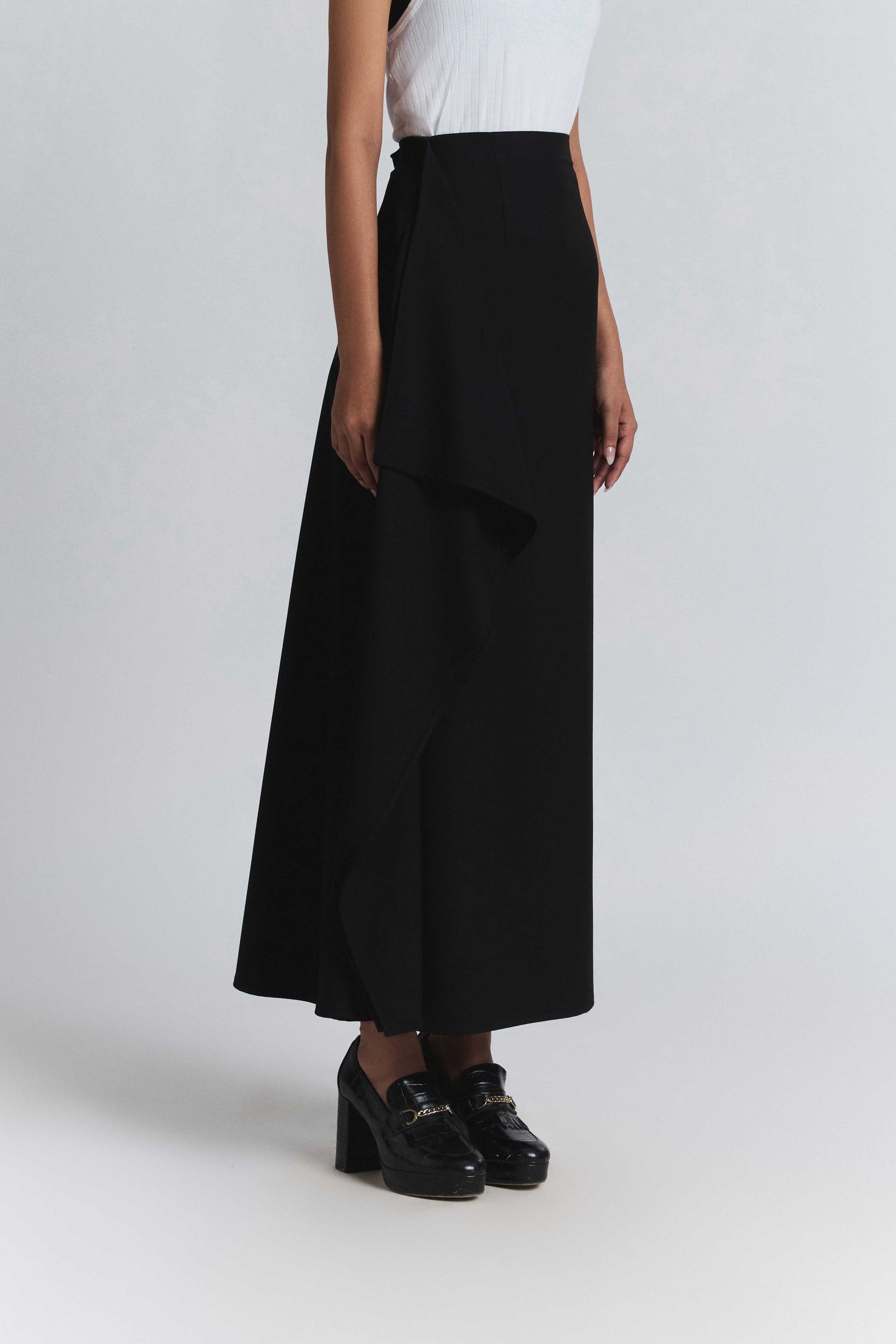 City Drape Skirt