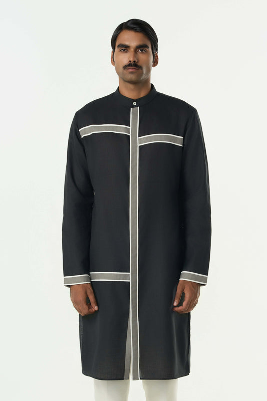 Crossbeam Kurta- Black