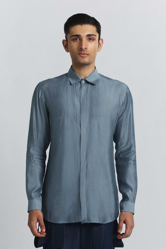 Essentialist Pintuck Shirt