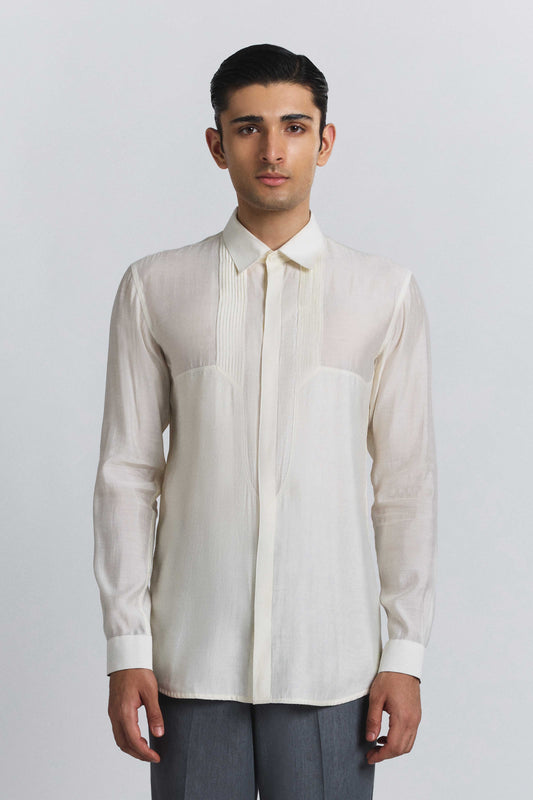 Essentialist Pintuck Shirt