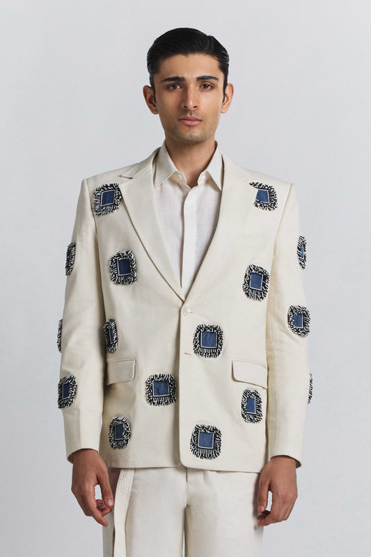 Glintcore Denim Blazer