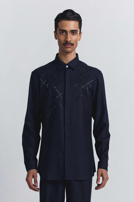 Lunar Grid Shirt