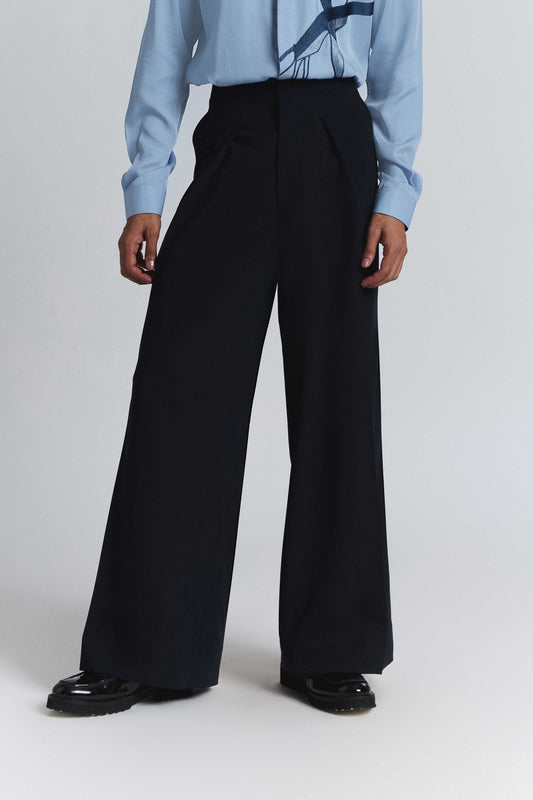 Mega Pleat Pants