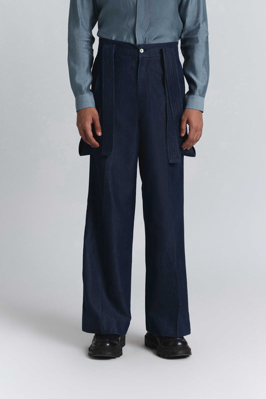Structured Suspender Trousers