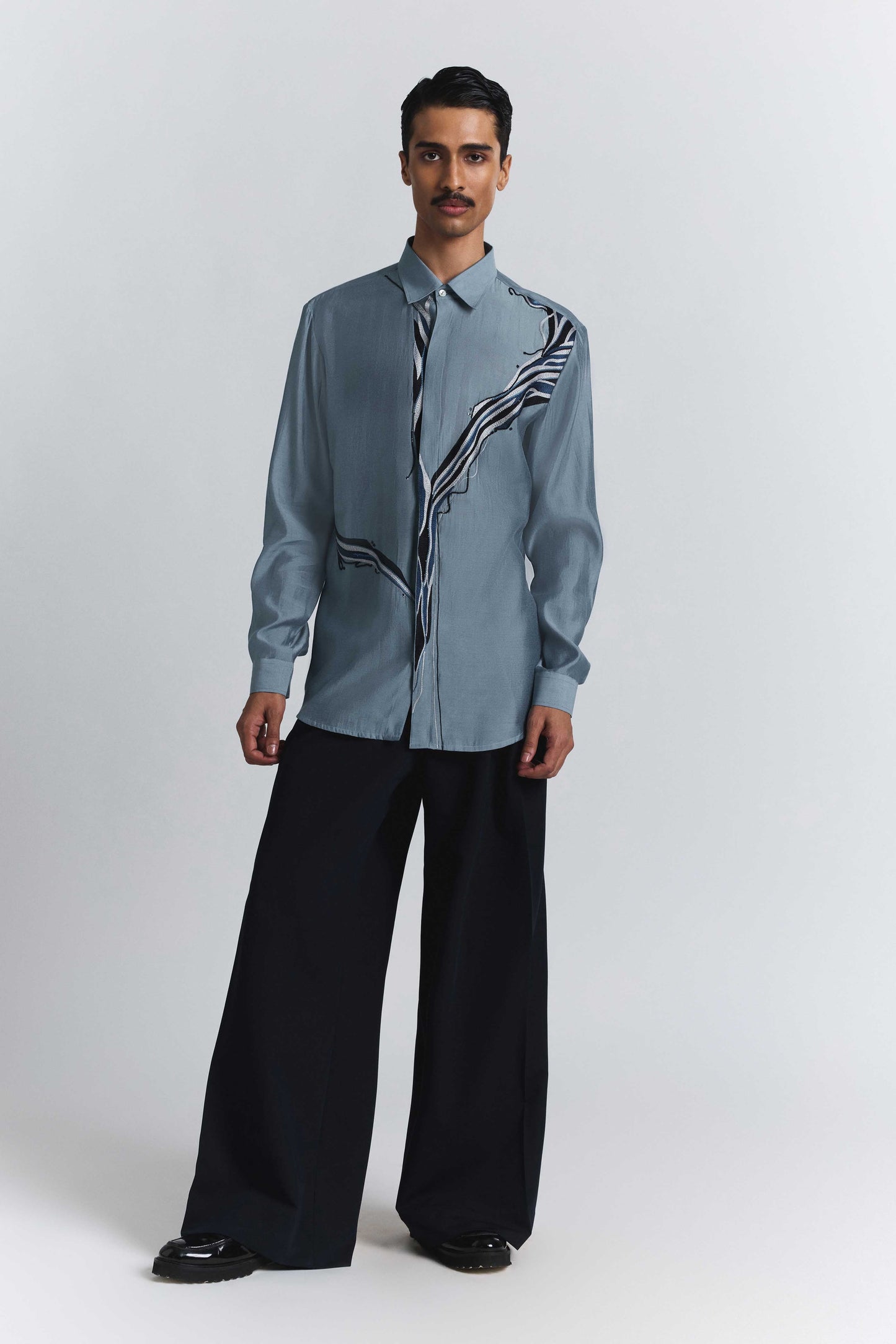 The Abstract Embroidery Shirt