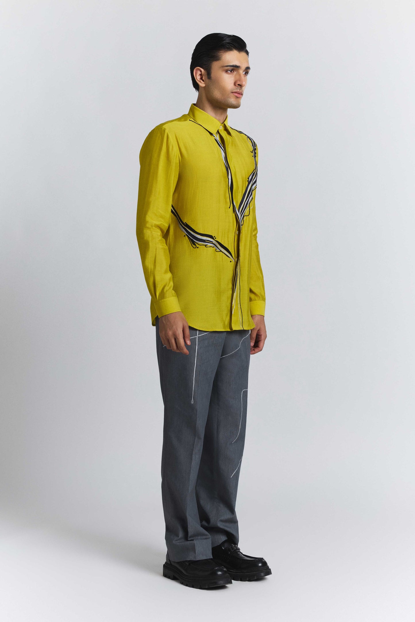 The Abstract Embroidery Shirt