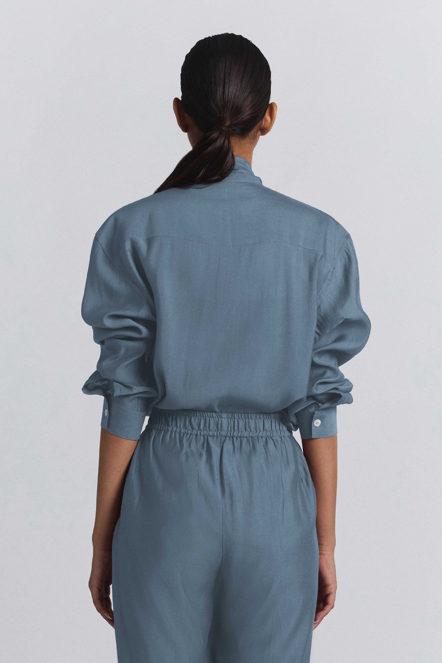 Tie-Neck Embellished Set