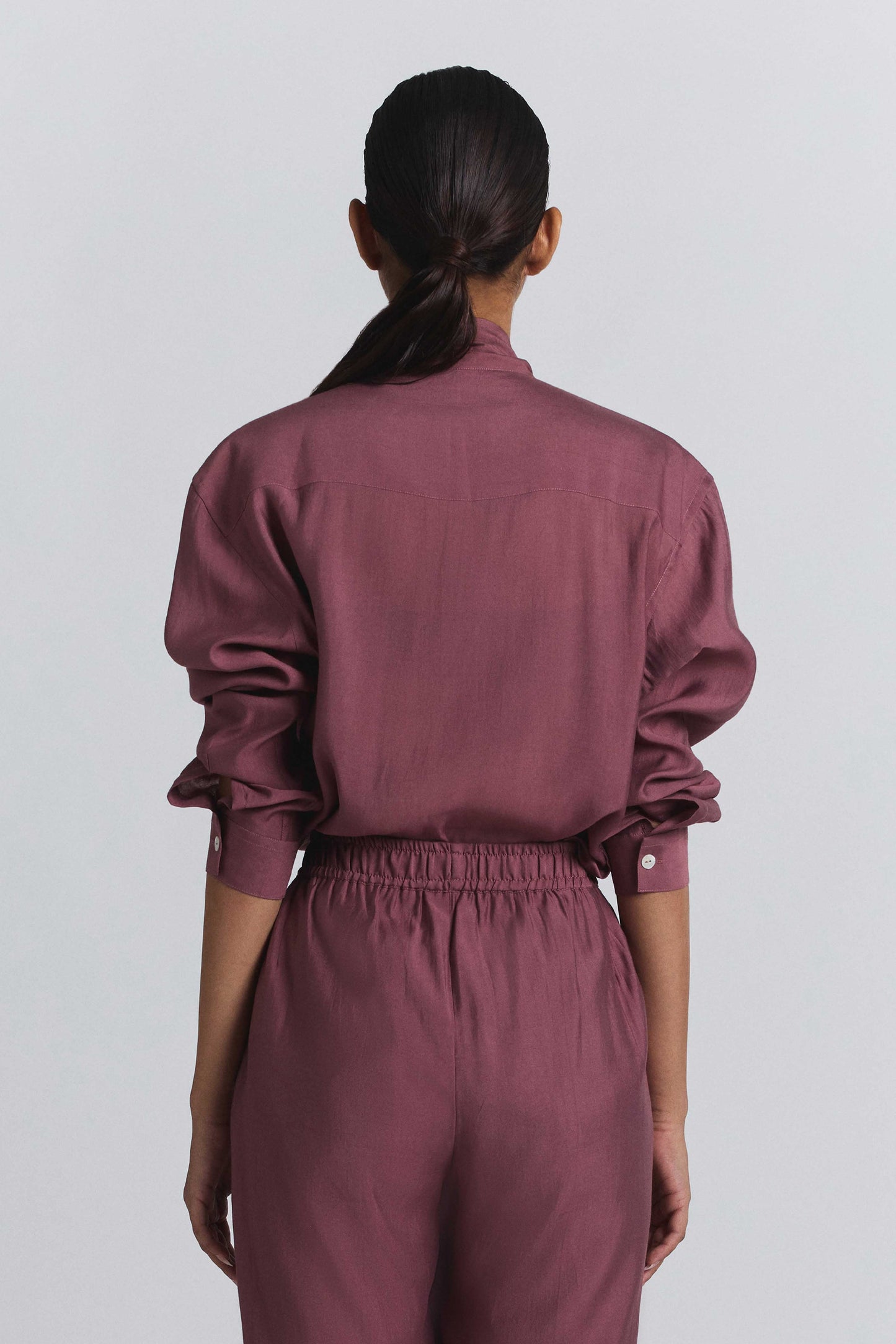 Tie-Neck Embellished Set