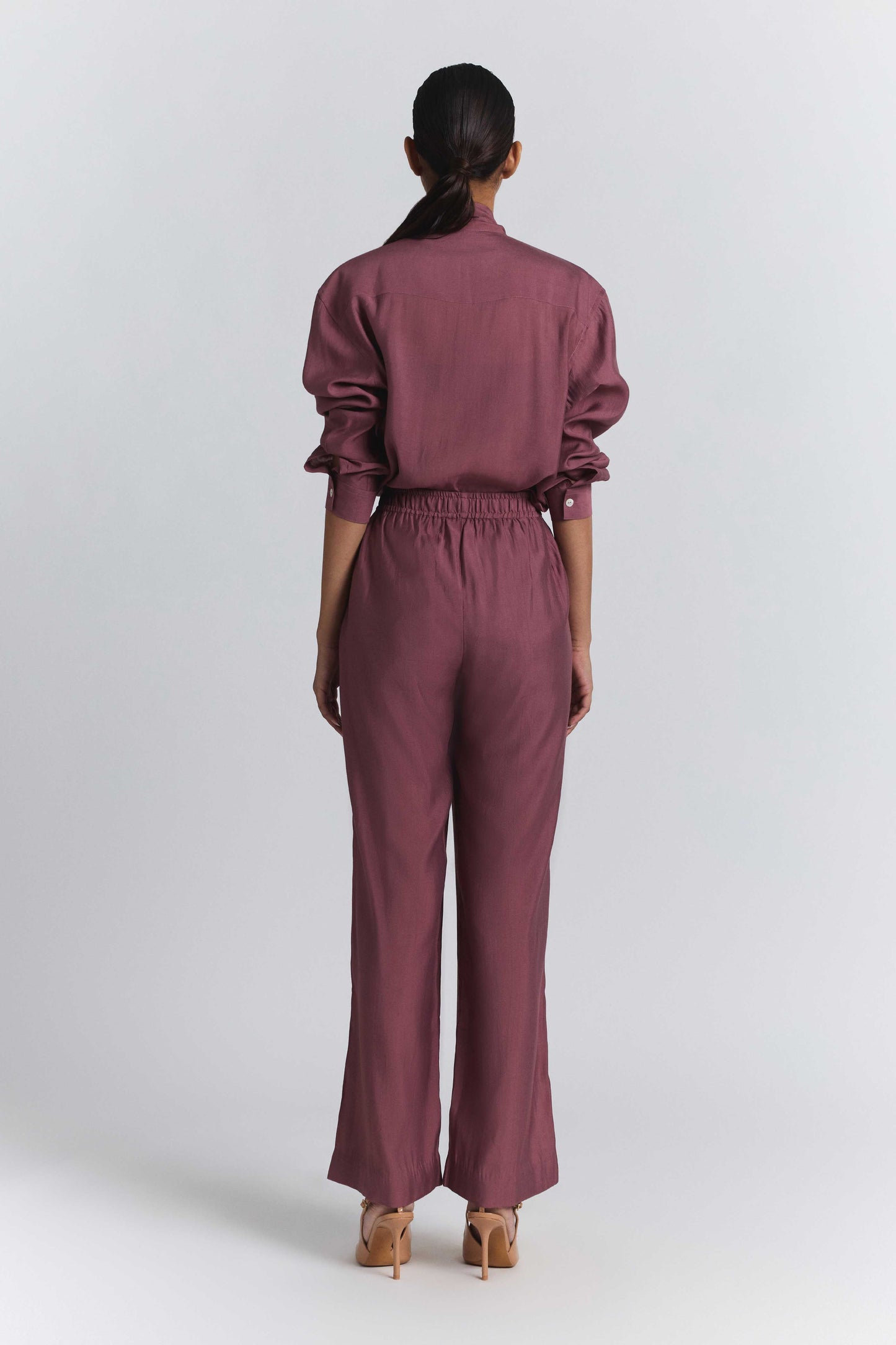 Tie-Neck Embellished Set