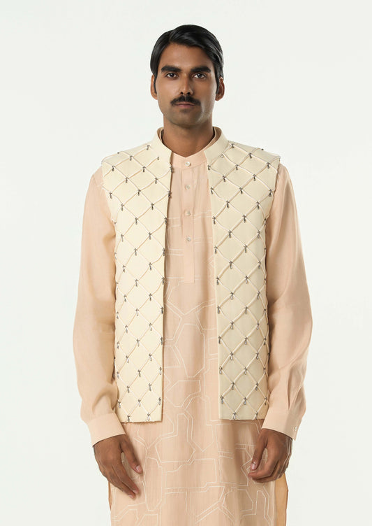 Urban Lustre Bandi Jacket - Ivory