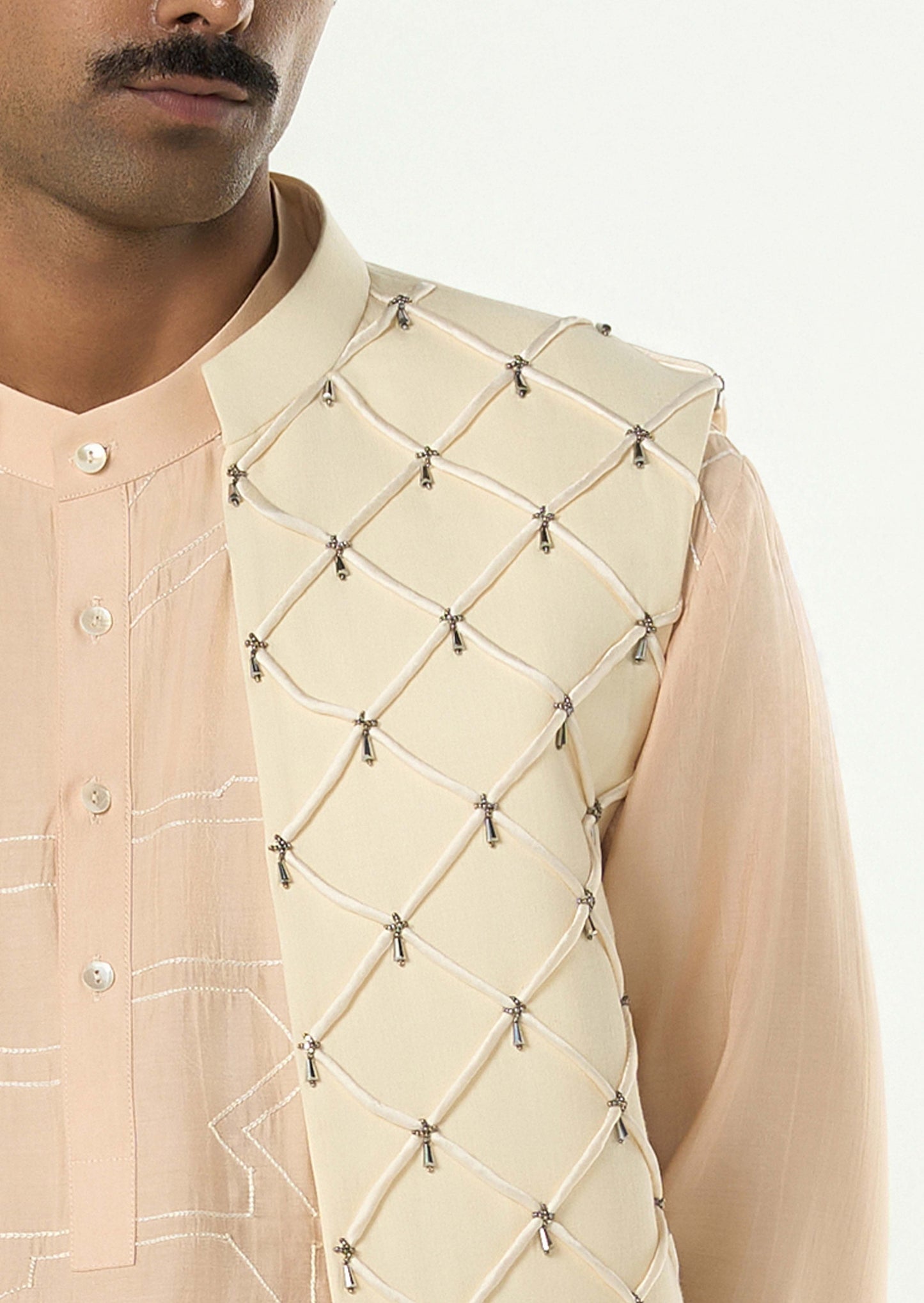 Urban Lustre Bandi Jacket - Ivory