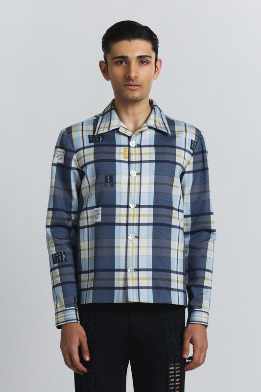 Vintage Checkered Shacket