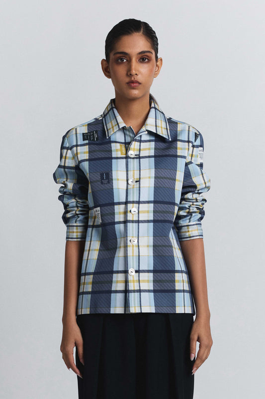 Vintage Checkered Shacket