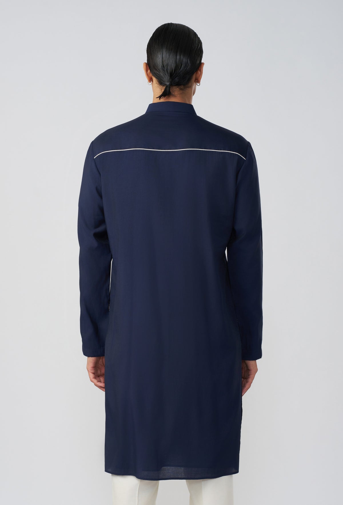 City Roots Kurta - Navy Blue