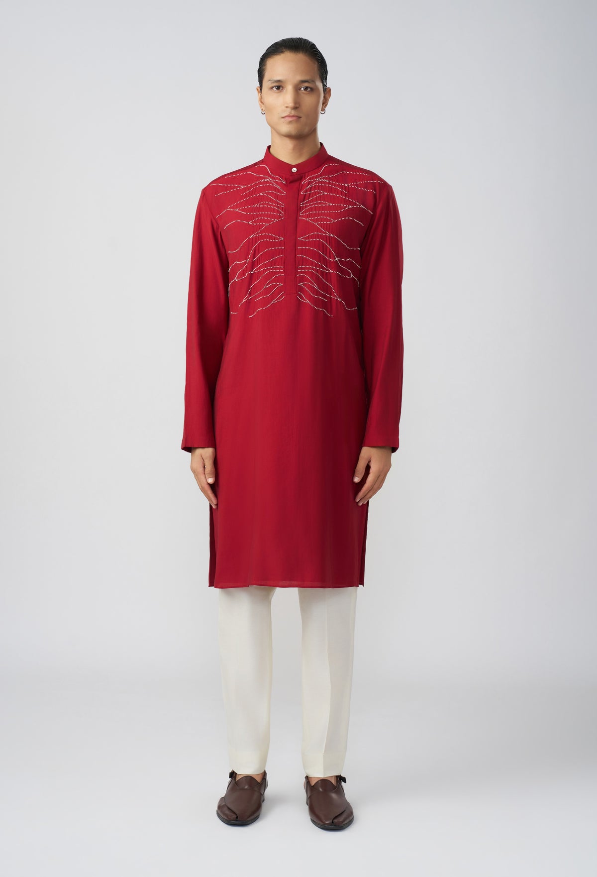 City Roots Kurta - Red