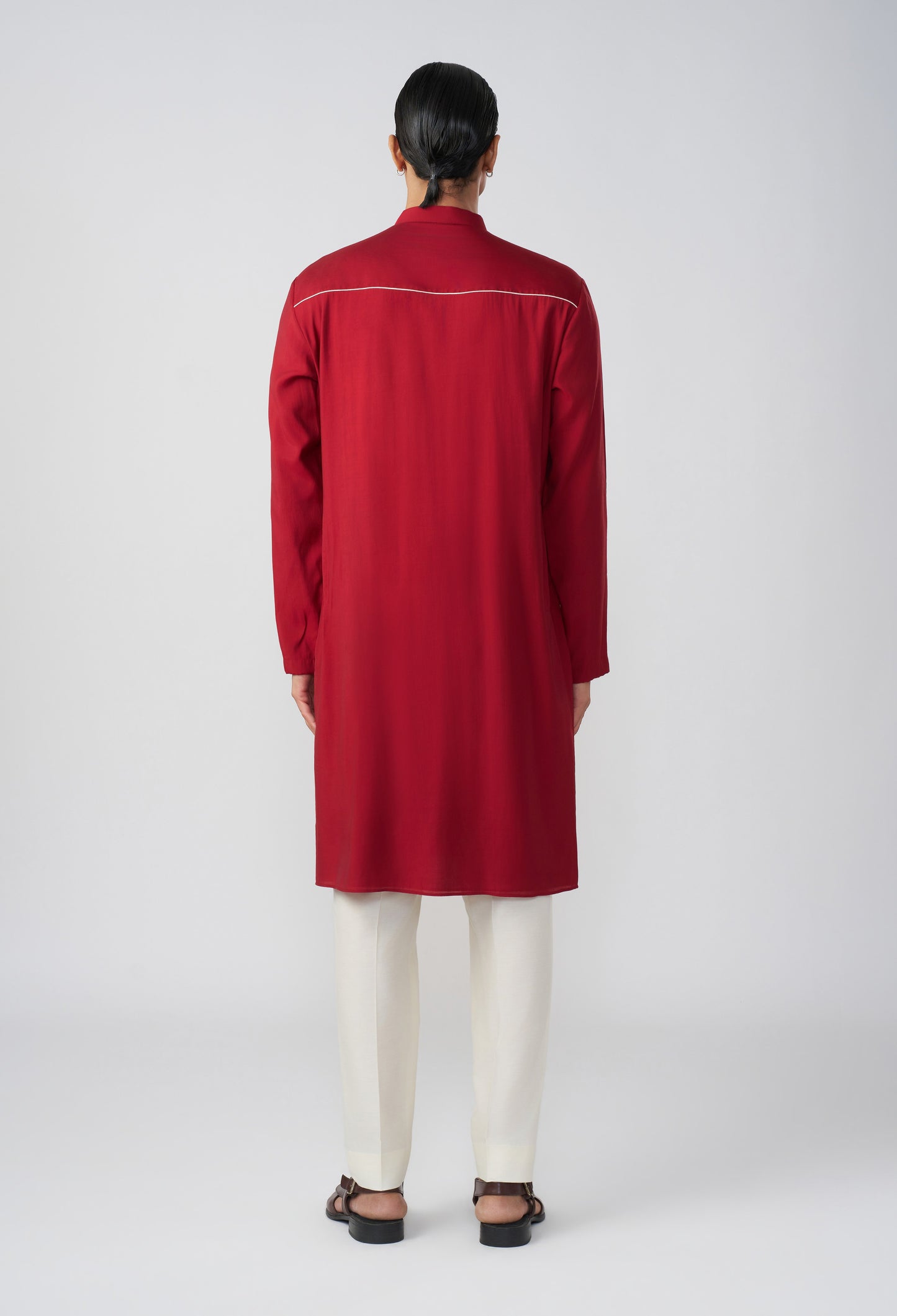 City Roots Kurta - Red