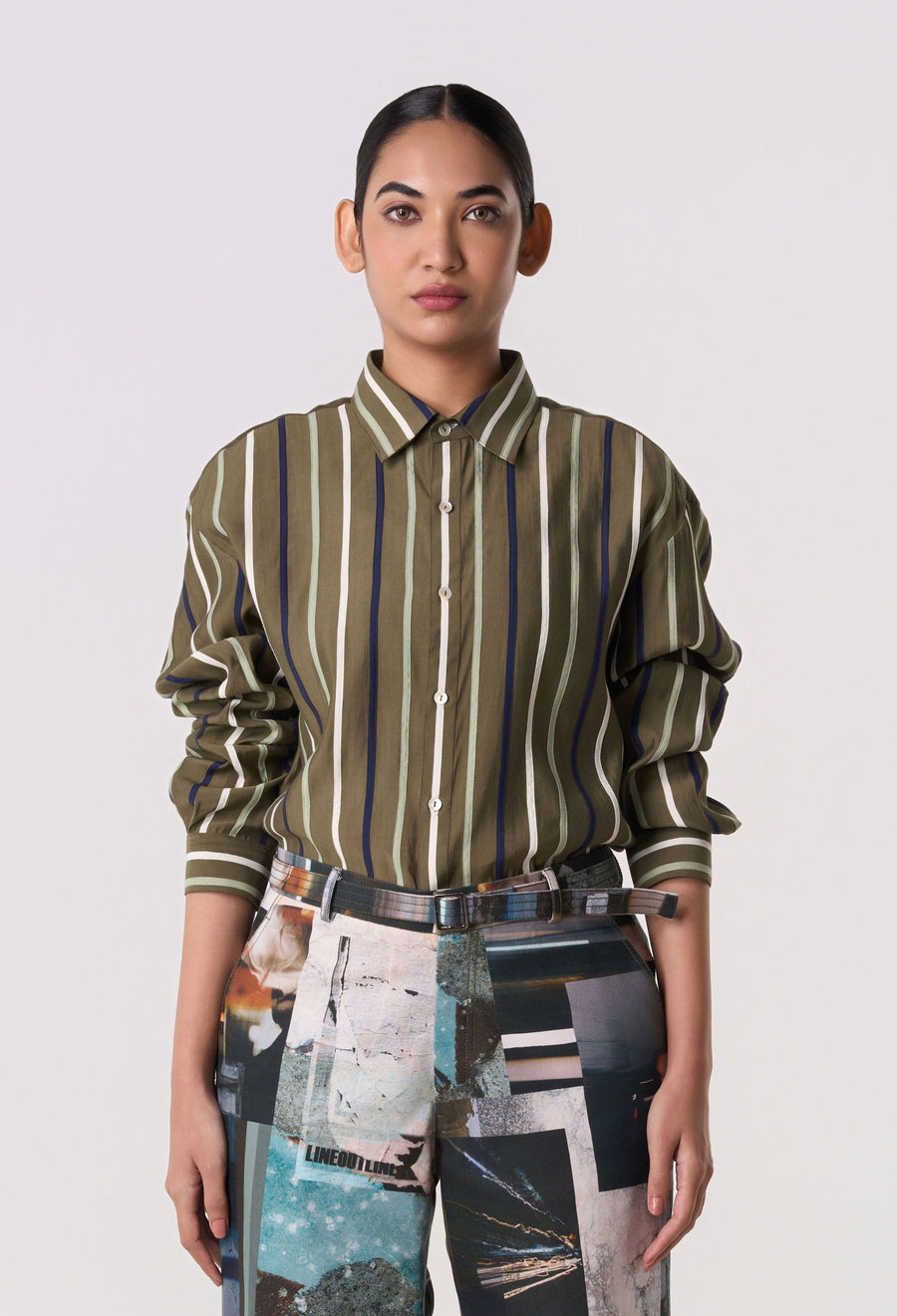 Column Grid Shirt