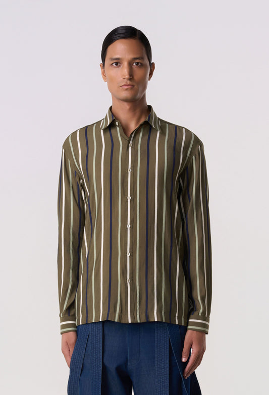 Column Grid Shirt