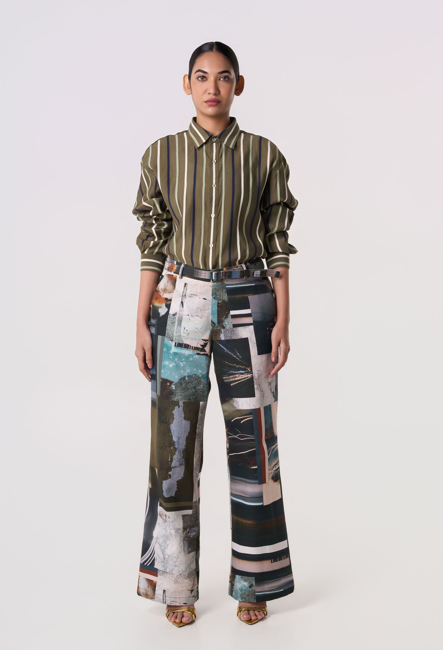 Column Grid Shirt