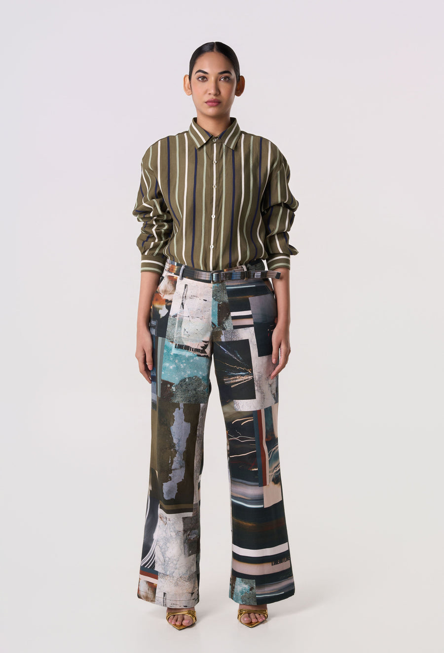 Column Grid Shirt