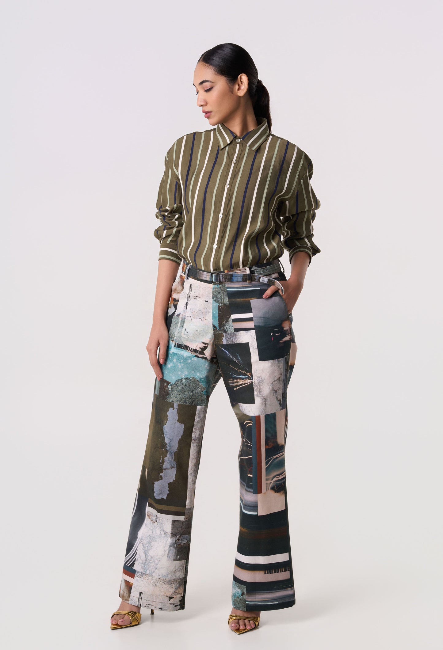 Column Grid Shirt