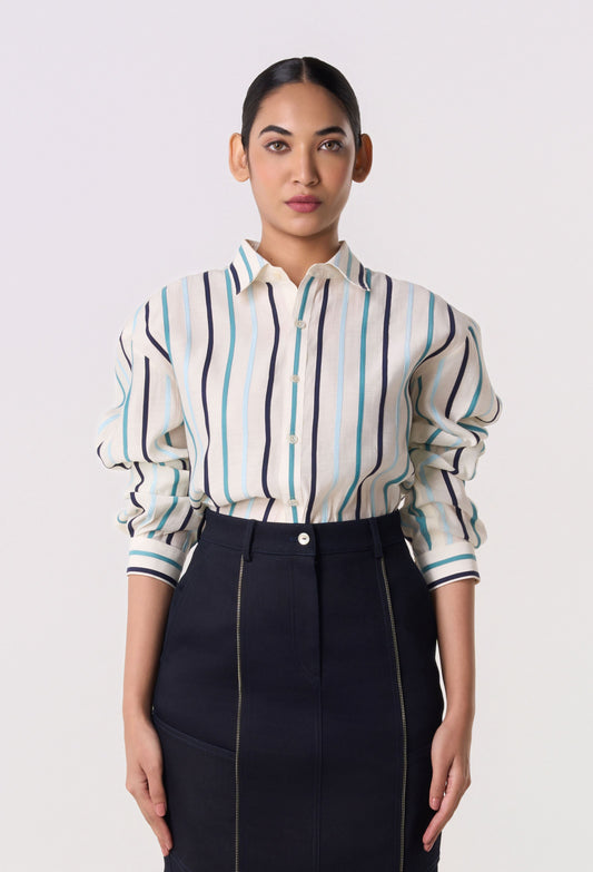 Column Grid Shirt