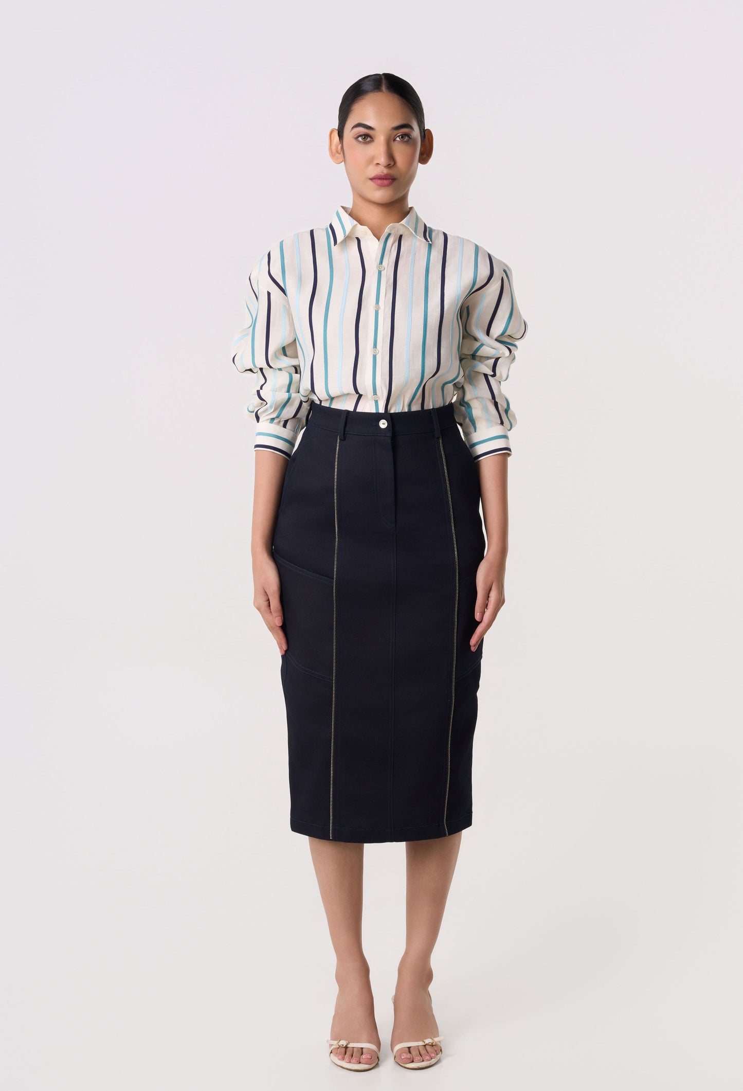 Column Grid Shirt