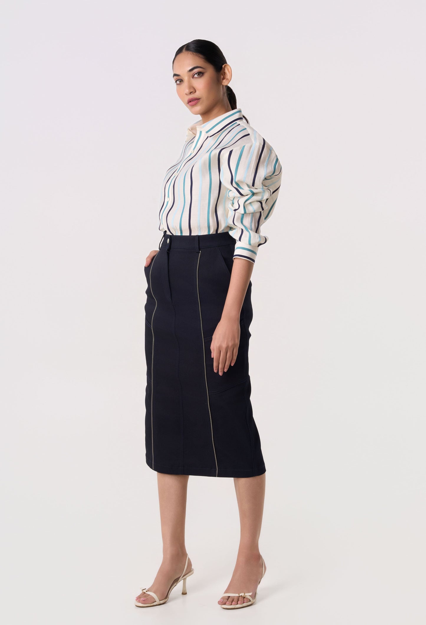 Column Grid Shirt