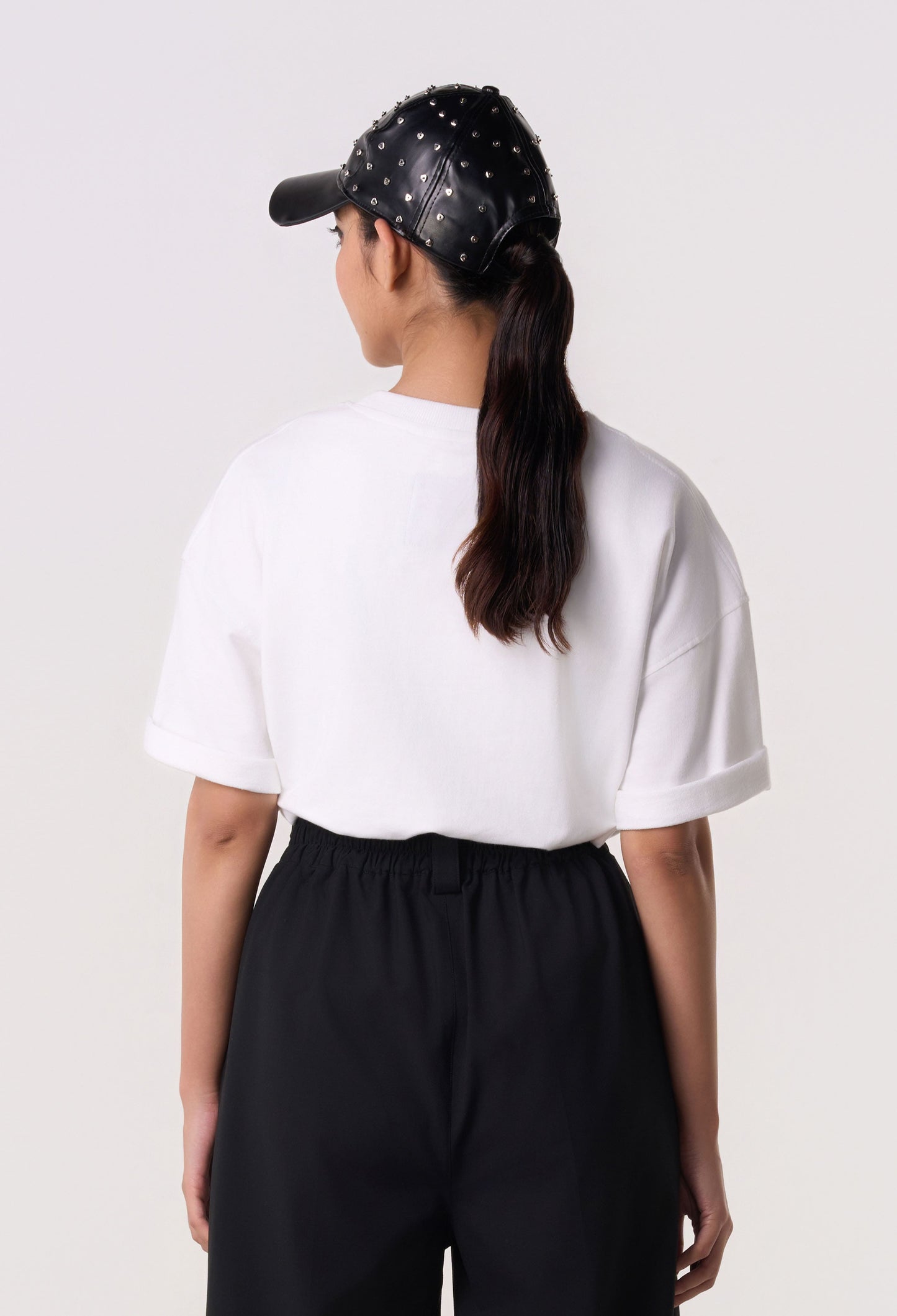 Contour Piping T-Shirt White