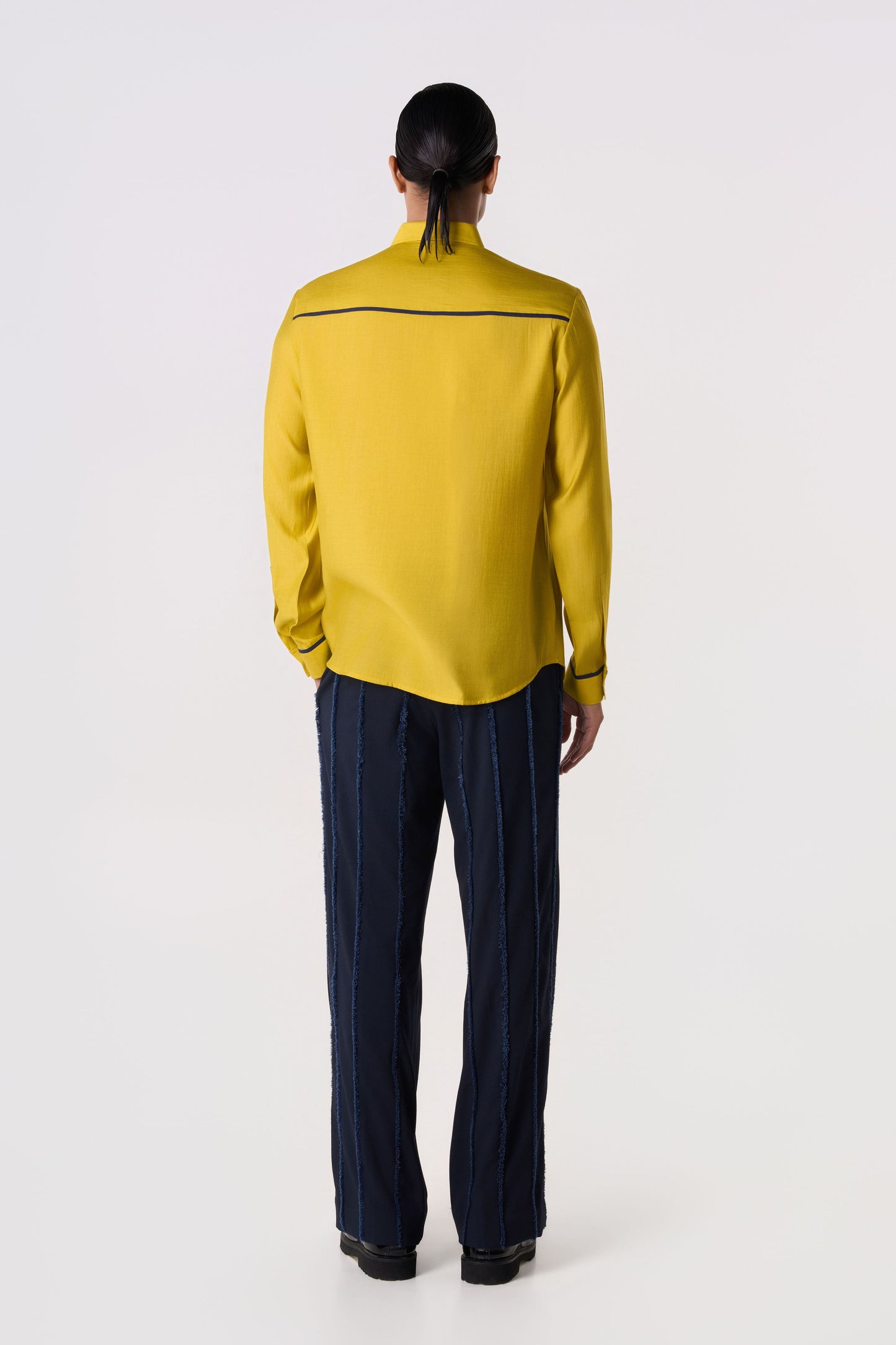 Contoured Piping Shirt